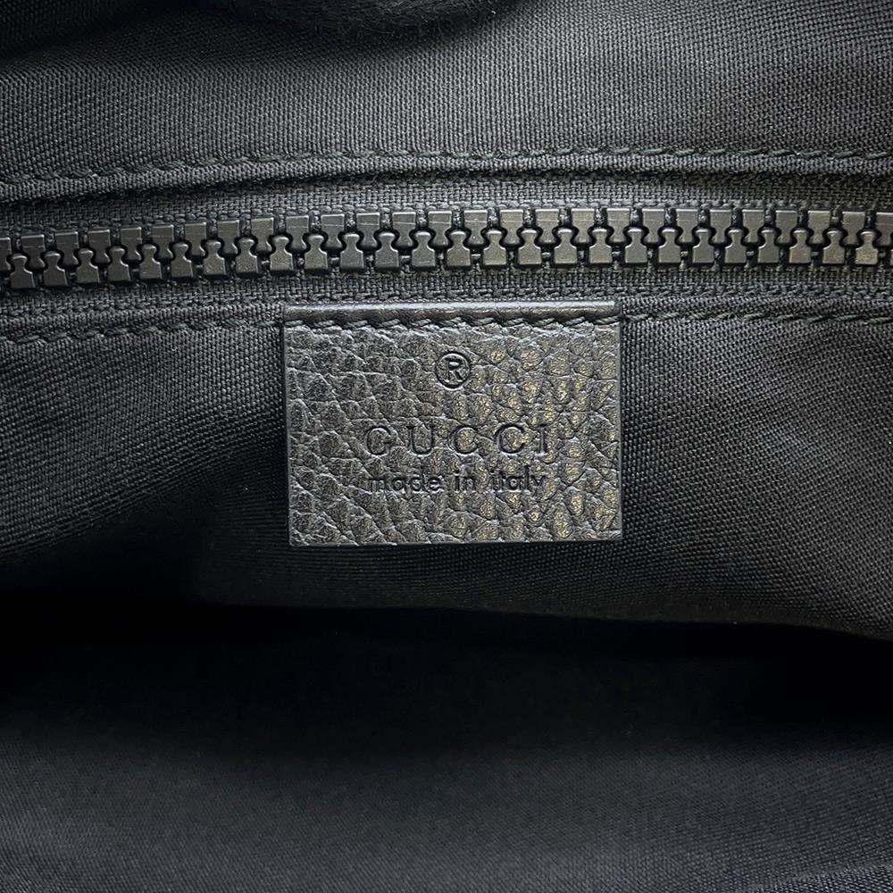 Gucci Shoulder Crossbody Bag GG Black - Picture 9 of 9